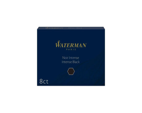 CARTUCHO WATERMAN x 8 UNID.NEGRO S0110850