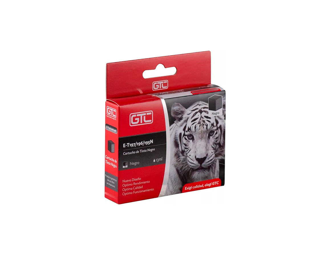 CARTUCHO GTC T197 NEGRO XP-101/201/204 WF 2532