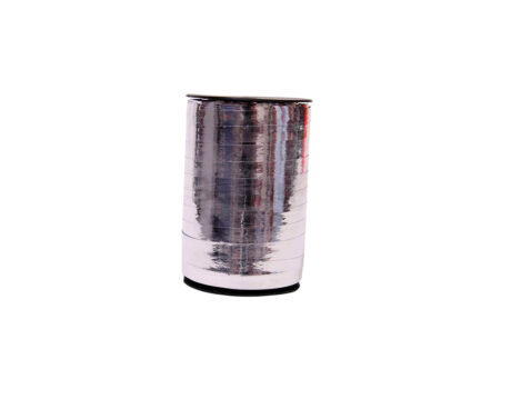 CINTA REGALO BALLOU METAL 10x250 PLATA