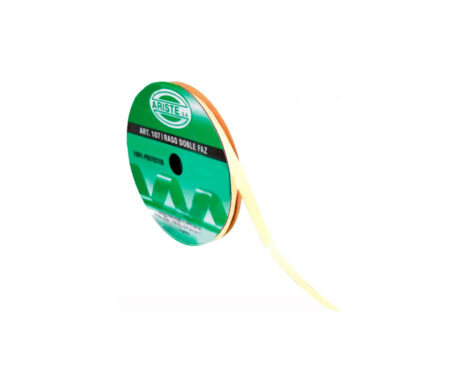CINTA RASO ARISTE Nro 1  7mm x10 MTS CRUDO DOBLE FAZ