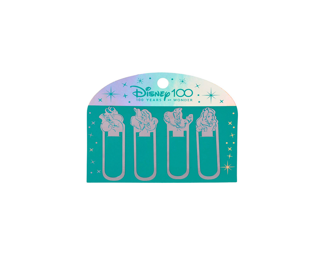 CLIPS DISNEY 100 METALLIC PARA LIBROS x4 U. 2140205 MAW