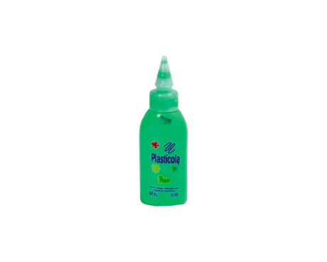 COLAS VINILICAS PLASTICOLA x40 G.FLUO VERDE