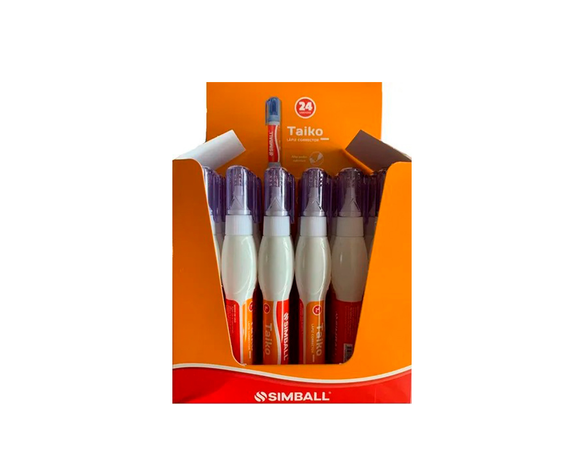 CORRECTOR TAIKO LAPIZ P.METAL ·NEW