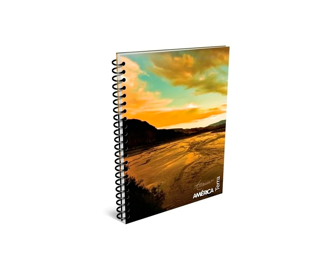 CUADERNO AMERICA 16x21 TERRA ESP 80 H = T/F