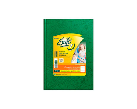 CUADERNO EXITO ARAÑA 48 H  = VERDE (429071)