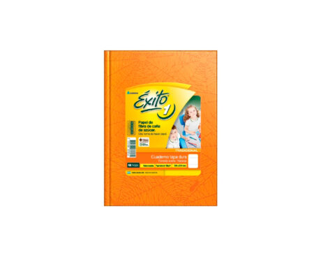 CUADERNO EXITO ARAÑA 48 H. = NARANJA (424076)