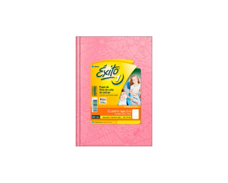 CUADERNO EXITO ARAÑA 48 H. = ROSA (422072)