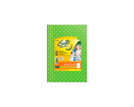 CUADERNO EXITO LUNARES 48 H = VERDE MANZANA
