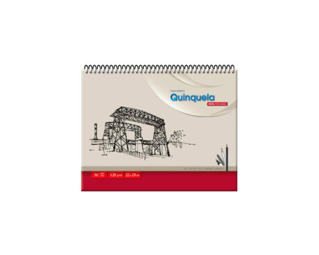 CUADERNO QUINQUELA 22x29 50 H. L T/R