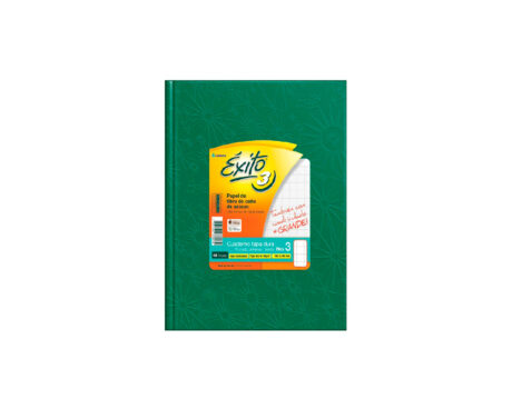 CUADERNO EXITO 19x24 E3 ARAÑA T/D. 48 H # VDE