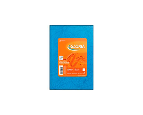 CUADERNO GLORIA ARAÑA  42 H = CELESTE