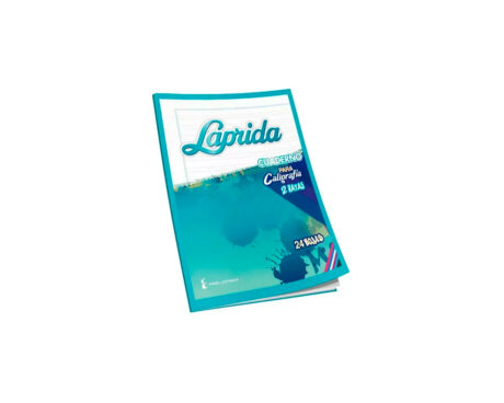 CUADERNO LAPRIDA CALIGRAFIA 24 HJS T/F