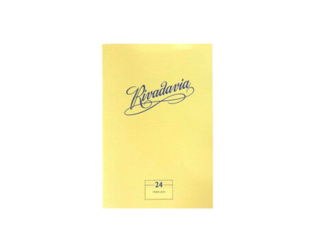CUADERNO RIVADAVIA T/F.  24 H. L