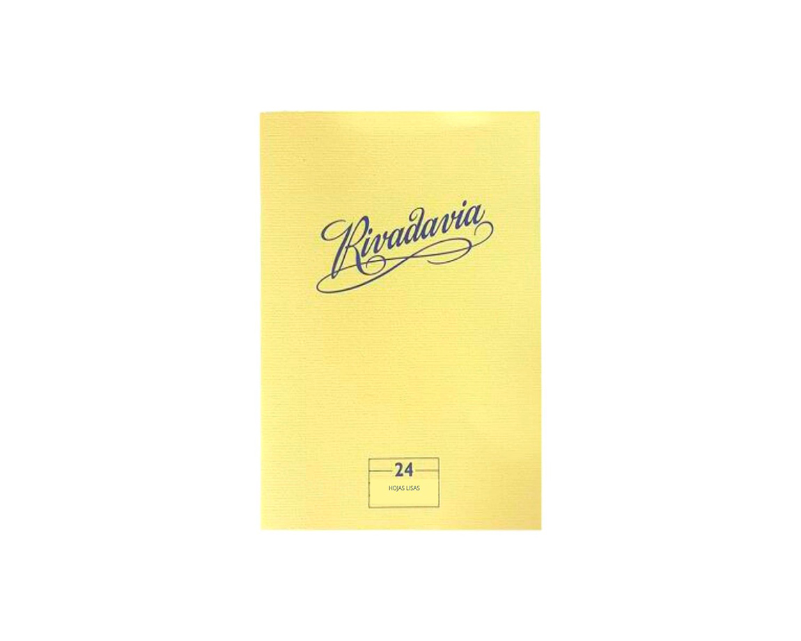 CUADERNO RIVADAVIA T/F.  24 H. L