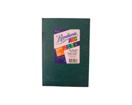CUADERNO RIVADAVIA ABC 19x23.5 ARAÑA 48 H = VERD