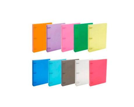 CARPETA RIDEO 340 PP LINE TRANS. COLOR  u. (2101)