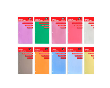 CARPETA RIDEO Nro 3 PP LISA COLOR (2103)