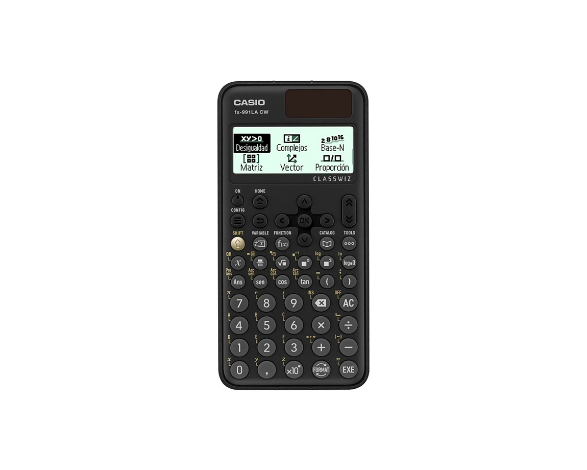 CALCULADORAS CASIO FX-991LACW PLUS CIENT 550 FUNC