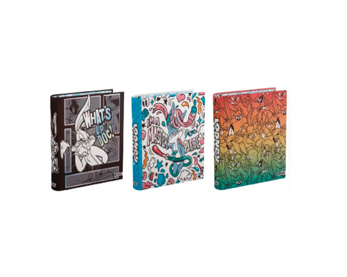 CARPETA MOOVING 340 1001231 LOONEY TUNES CARTONE