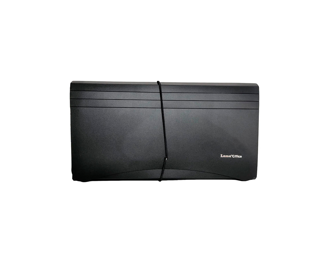 CARPETA LAMA OFFICE ME101 CLASIF CHEQUE NEGRO