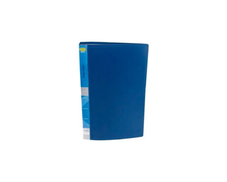 CARPETA LAMA OFFICE FM10 A4 10 FOLIOS AZUL