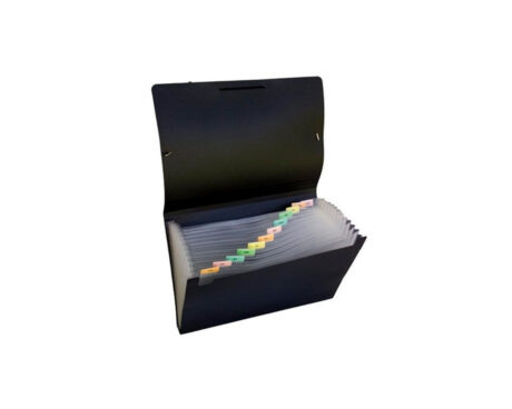 CARPETA LAMA OFFICE EF202F CLASIFICADOR OF NEGRO