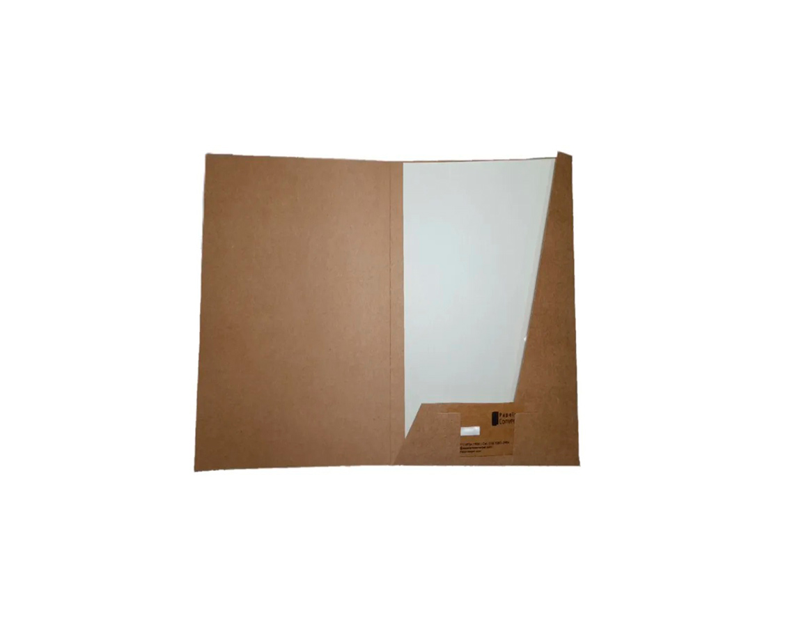 CARPETA RECICLADA 421K A4 KRAFT x10 U.