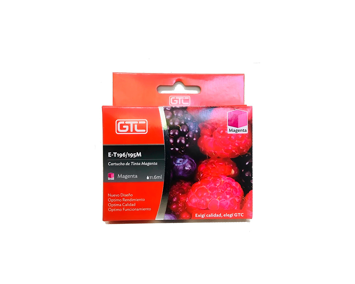 CARTUCHO GTC T196 MAGENTA XP-101/201/204 WF 2532