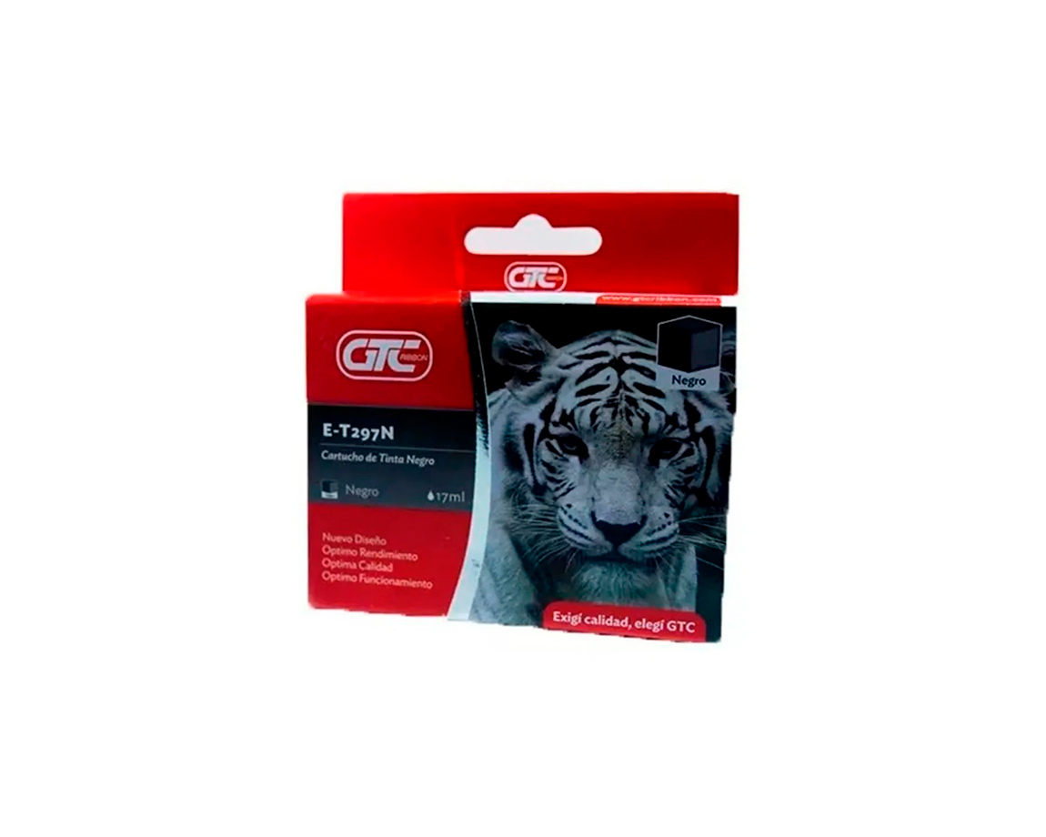 CARTUCHO GTC T297 NEGRO XP-231/431