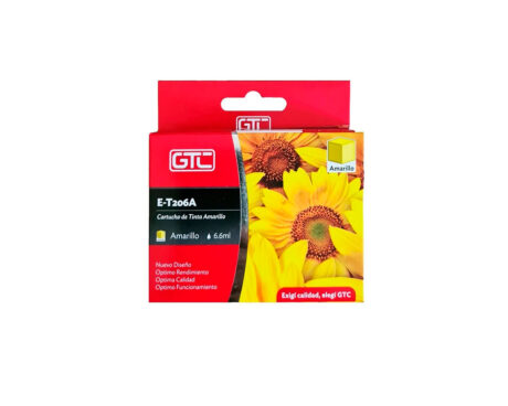 CARTUCHO GTC T206A EPSON AMARILLO XP2101