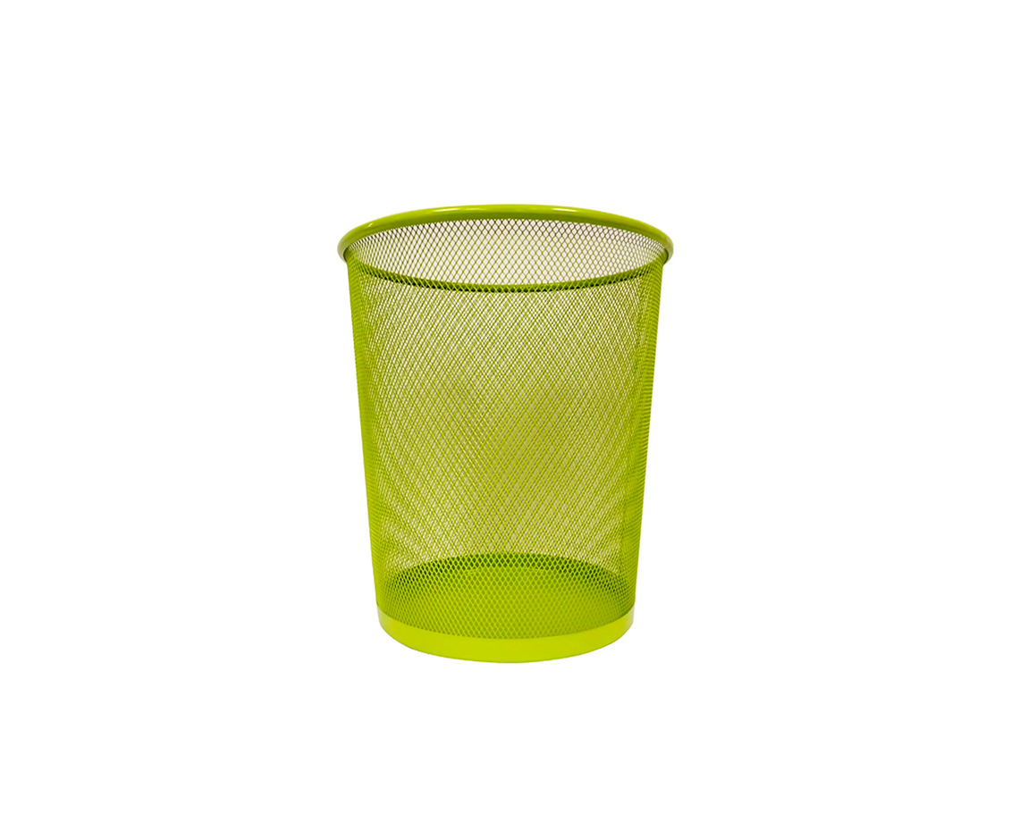 CESTO PAPELERO TALBOT METAL CALADO VDE MANZ.