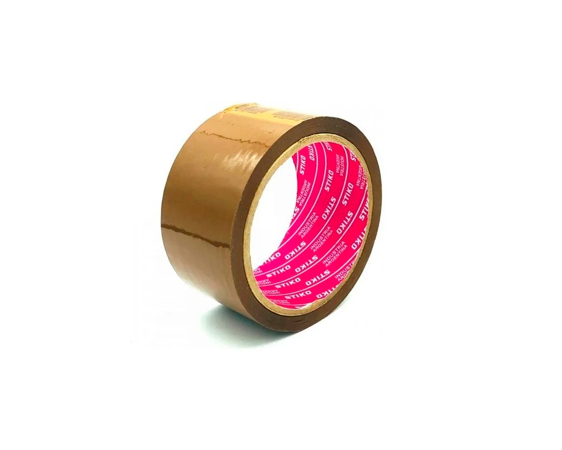 CINTA EMBALAR STIKO 48x50 mts MARRON