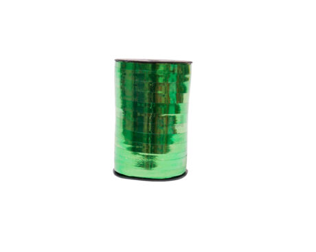 CINTA REGALO BALLOU METAL 10x250 VERDE