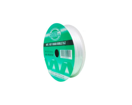 CINTA RASO ARISTE Nro 0  3mm x50 MTS BLANCO DOBLE FAZ