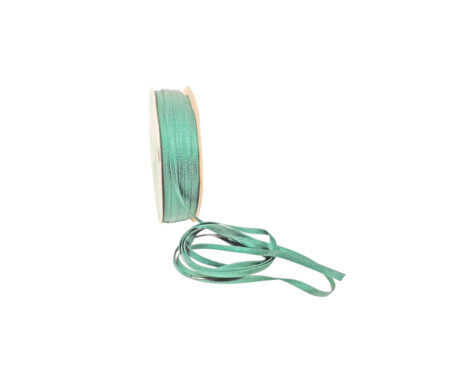 CINTA RASO ARISTE Nro 0  3mm x50 MTS VERDE OSC. DOBLE FAZ