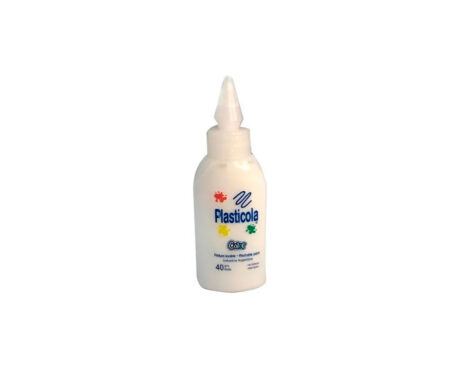 COLAS VINILICAS PLASTICOLA x40 G. COLOR BLANCA