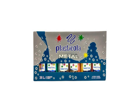 COLAS VINILICAS PLASTICOLA x40 G. 6 unid METAL