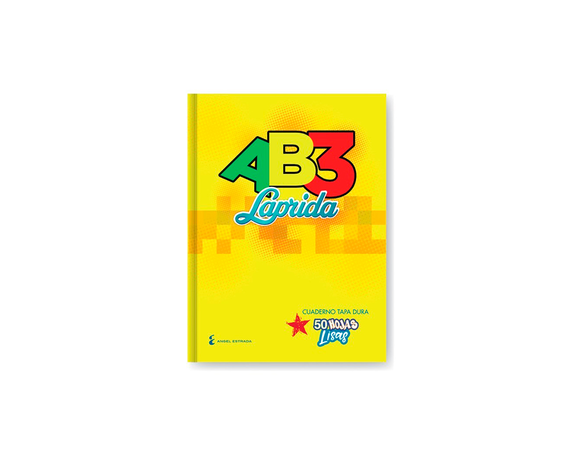 CUADERNO LAPRIDA AB3 19x23.5 TRAD. 50H LISO