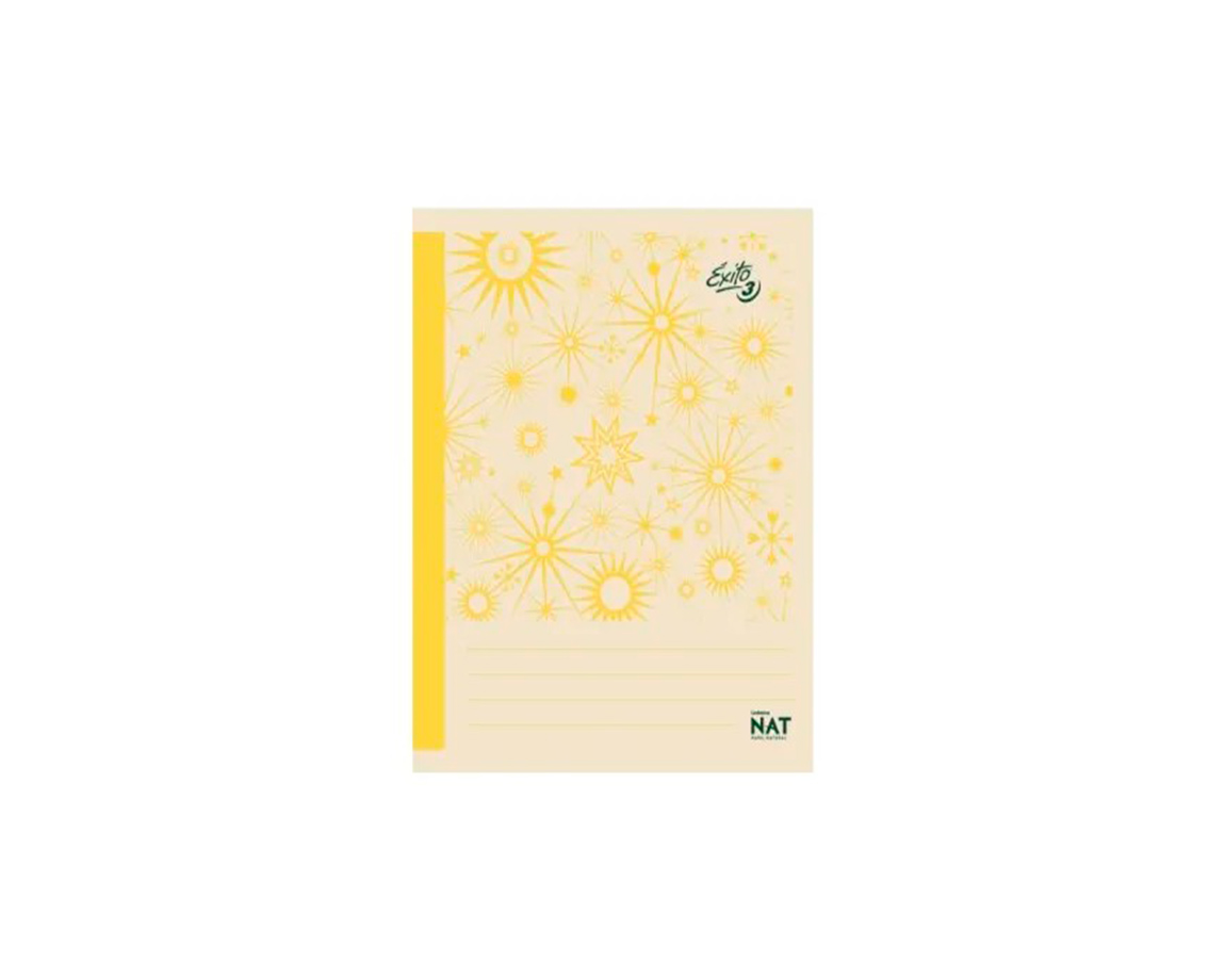 CUADERNO EXITO 19x24 NAT T/F x 36 H = AMARILLO