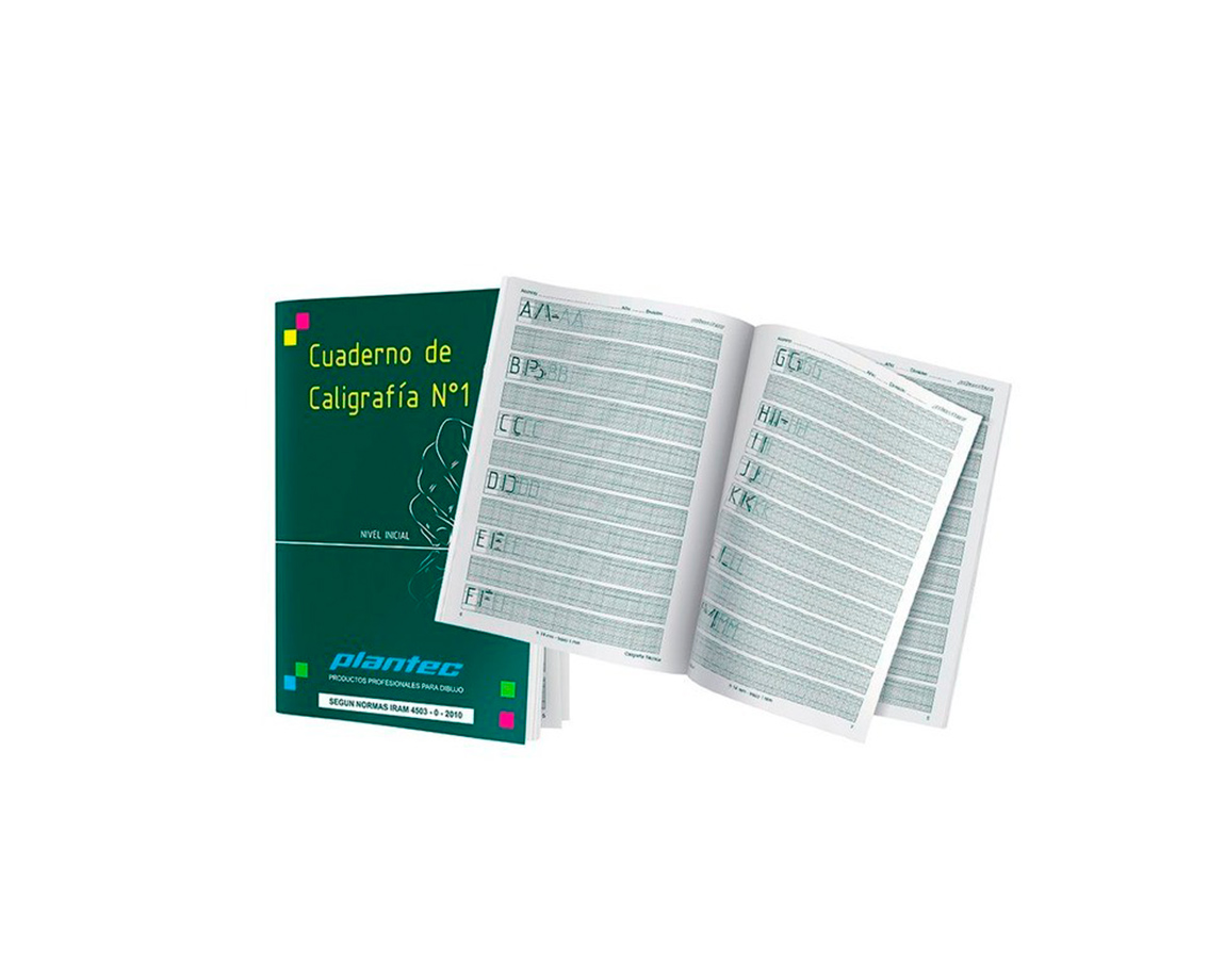 CUADERNO PLANTEC CALIGRAFIA 9951 CALITEC