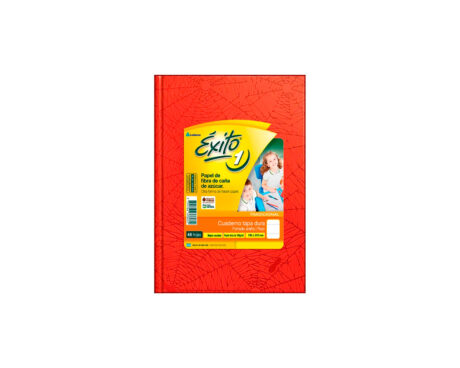 CUADERNO EXITO ARAÑA 48 H  = ROJO (428074)