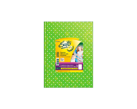 CUADERNO EXITO 19x24 E3 LUNARES T/D. 48 H = VDE MAN