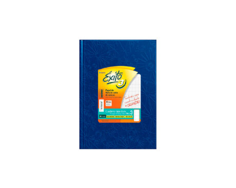 CUADERNO EXITO 19x24 E3 ARAÑA x48 H # GDES AZUL