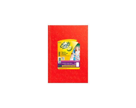 CUADERNO EXITO 19x24 E3 ARAÑA x48 H # GDES ROJO