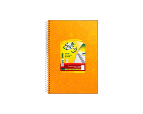 CUADERNO EXITO 21x27 E7 60 H = TD NARANJA