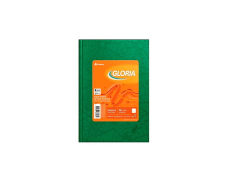 CUADERNO GLORIA ARAÑA  42 H = VERDE