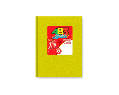 CUADERNO LAPRIDA AB3 19x23.5 ARAÑA  50 H.= AMARILL