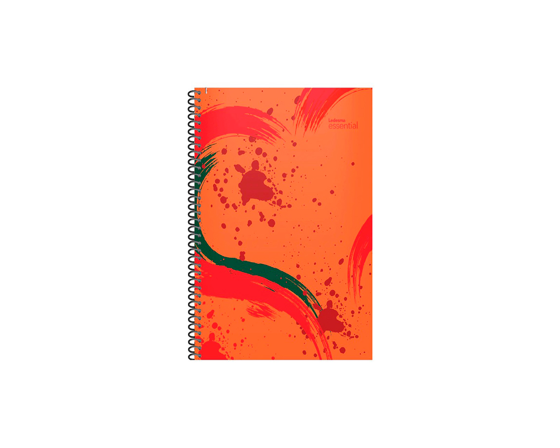 CUADERNO LEDESMA ESSENTIAL 29.7 ESPx84.# ROJO