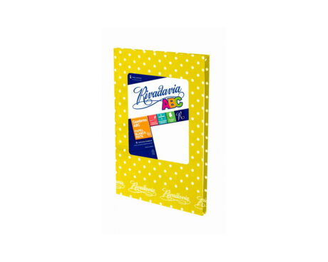 CUADERNO RIVADAVIA LUNAR 50 H.= AMARILLO (357254)