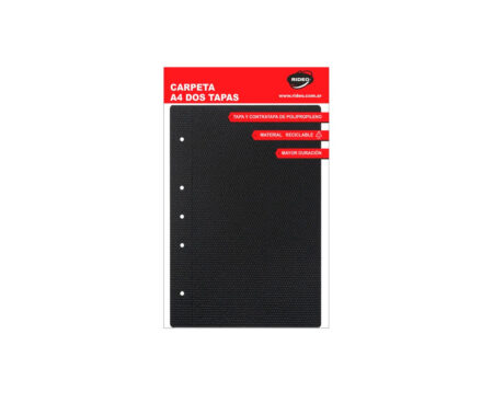 CARPETA RIDEO A4 FN 2 TAPAS (2911)